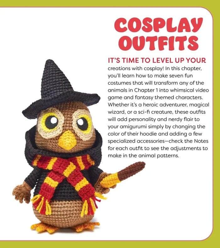 Geeky Amigurumi: Cute Gamer & Cosplay Critters to Crochet by Ashli Hayes