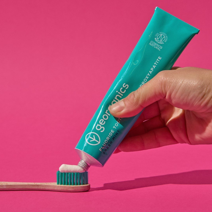 Georganics Toothpaste with Hydroxyapatite Fresh Mint with Fluoride 75ml