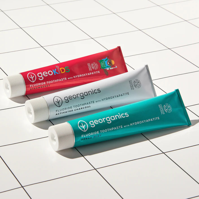 Georganics Toothpaste with Hydroxyapatite Fresh Mint with Fluoride 75ml