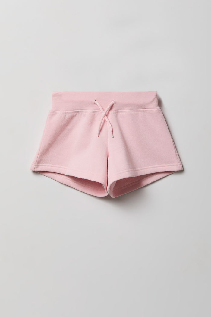 Girls Active Luxe French Terry Short