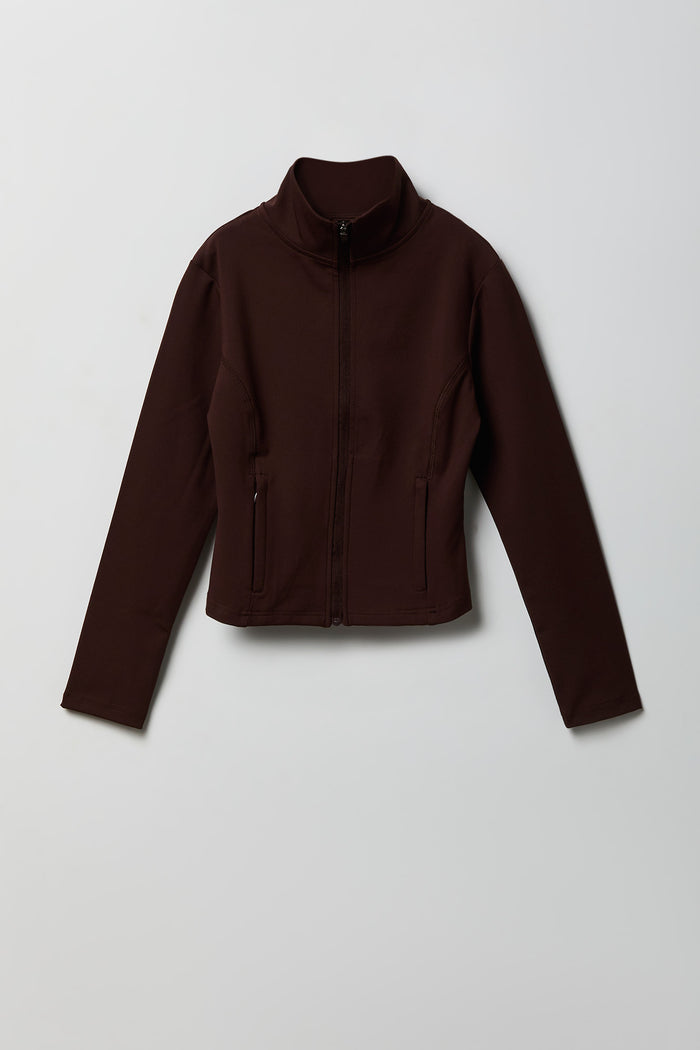 Girls Active Zip-Up Jacket