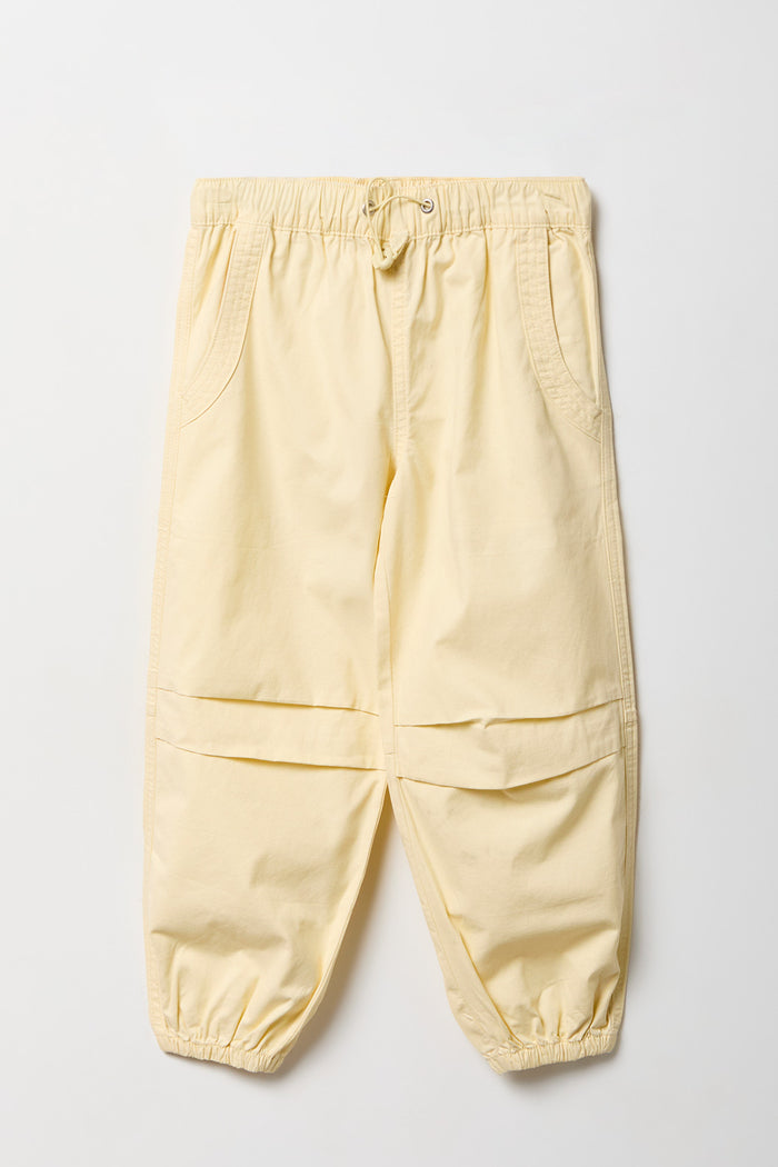 Girls Cargo Parachute Jogger