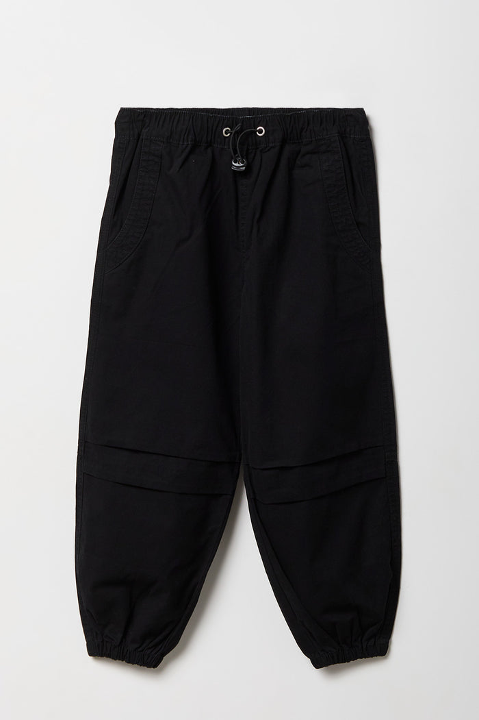 Girls Cargo Parachute Jogger