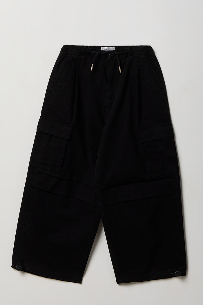 Girls Cargo Parachute Pant