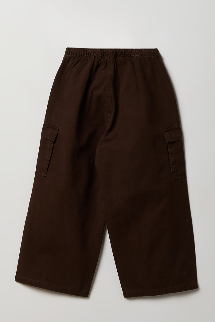 Girls Cargo Parachute Pant