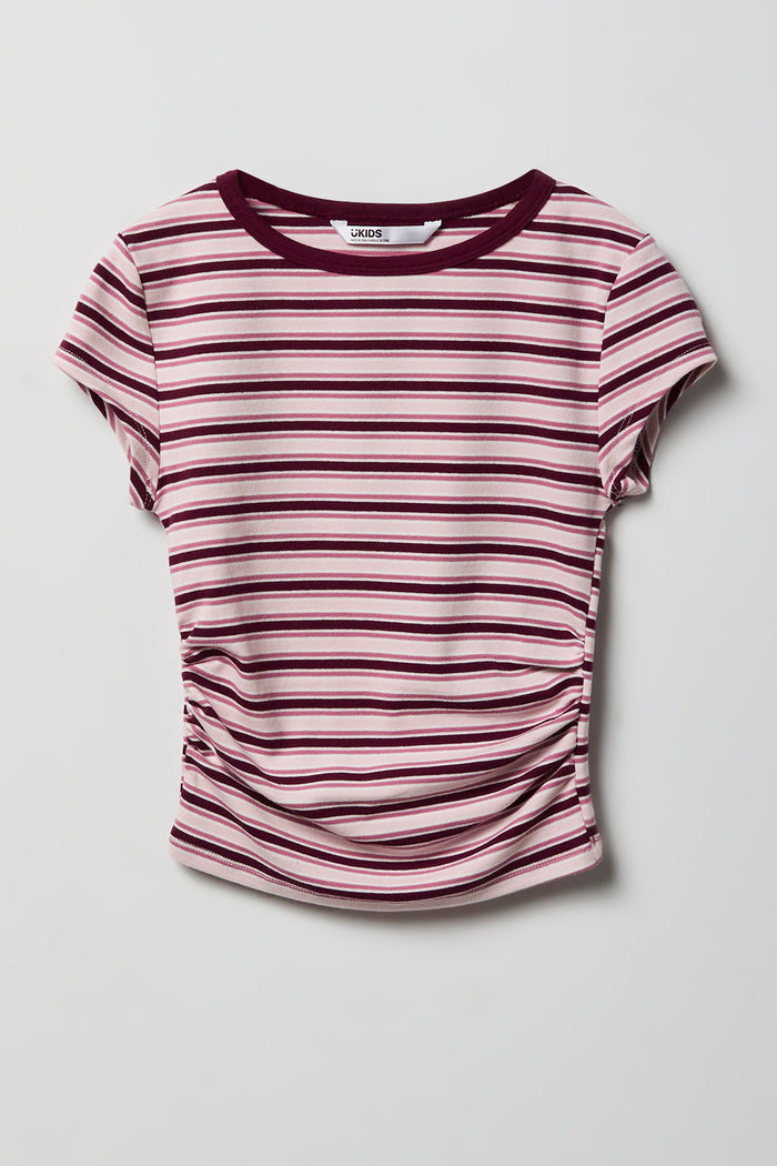 Girls Cinched Side T-Shirt