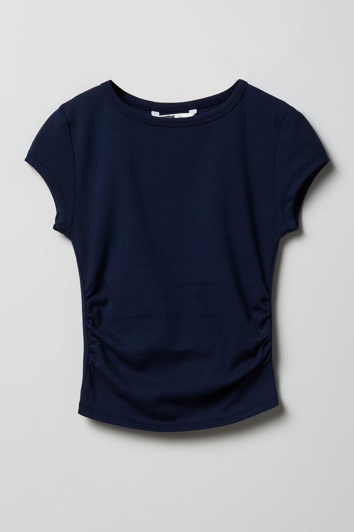 Girls Cinched Side T-Shirt