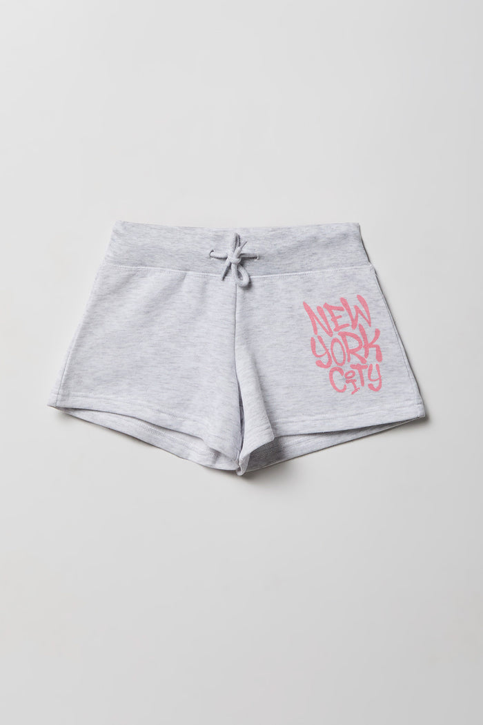 Girls Classic Fleece Short