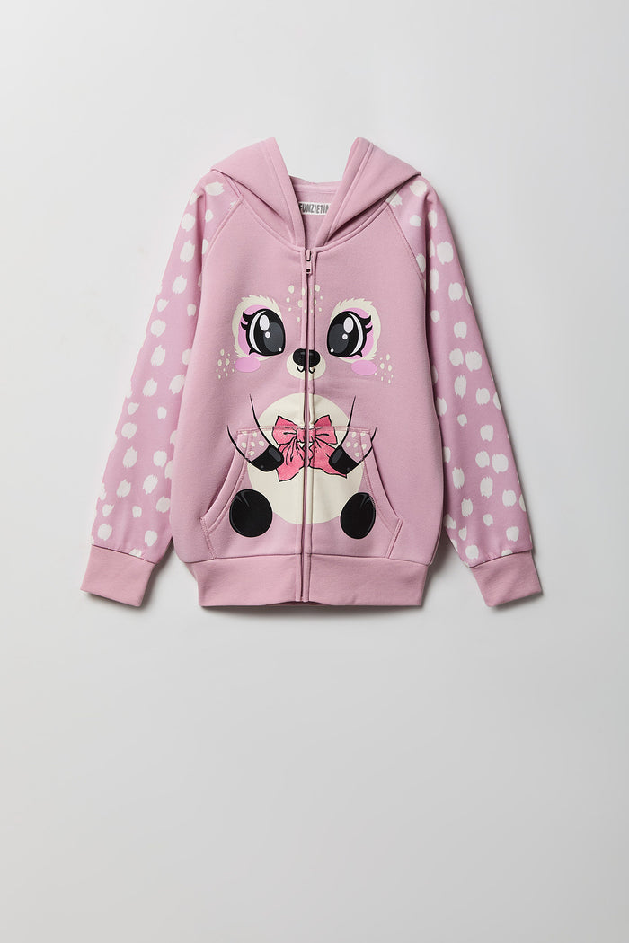 Girls Deer 3D Character Hoodie