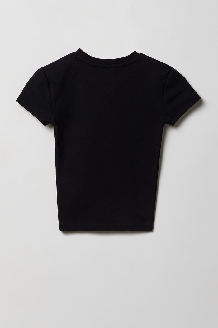 Girls Embellished Graphic T-Shirt