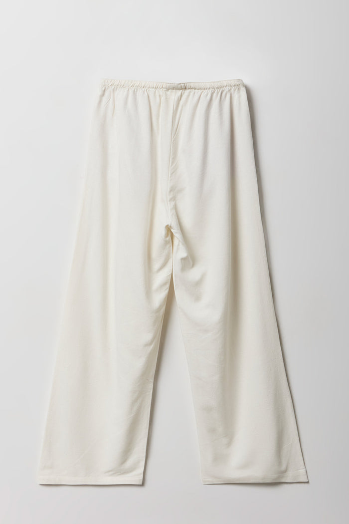 Girls Linen-Blend Wide Leg Pant
