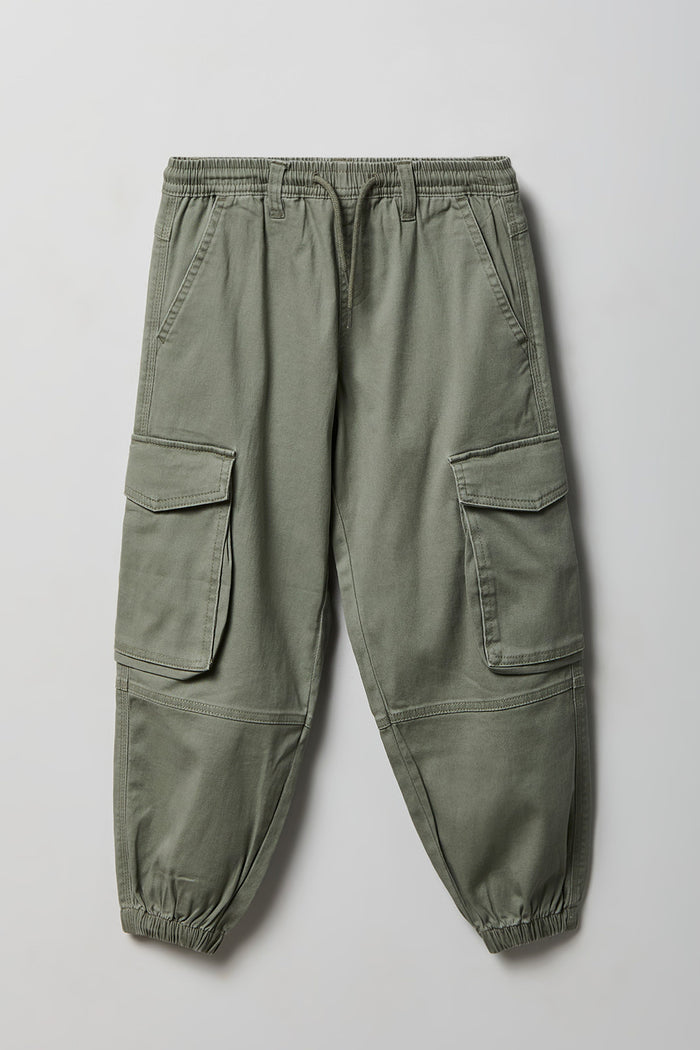 Girls Low Rise Cargo Jogger