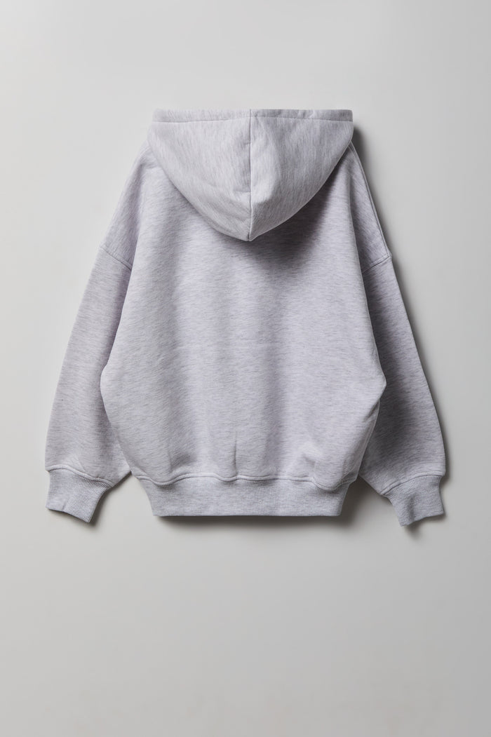 Girls Luxe Fleece Boxy Hoodie