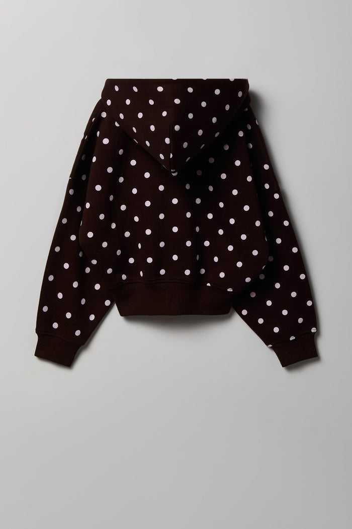 Girls Luxe Fleece Zip-Up Hoodie
