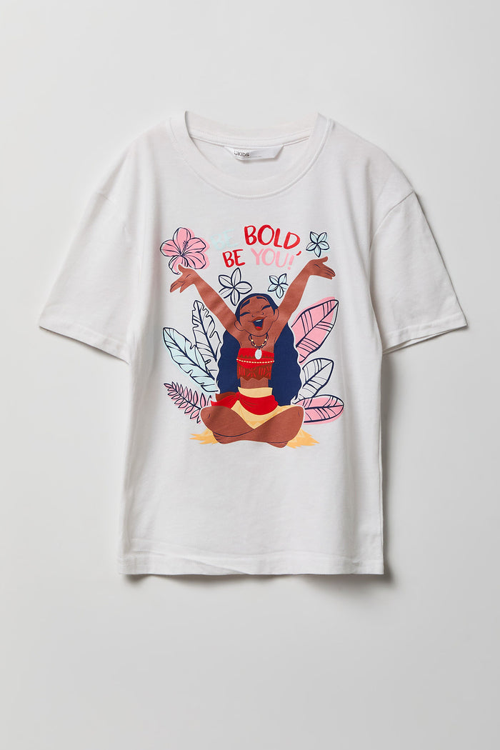 Girls Moana Graphic T-Shirt