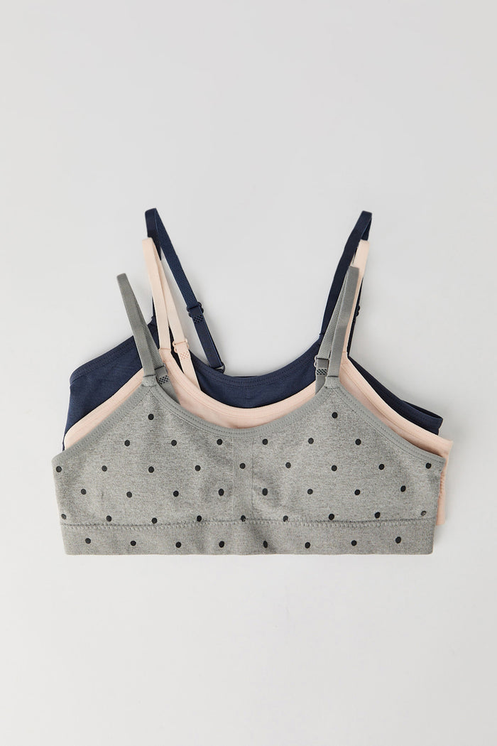 Girls Seamless Bralette (3 Pack)