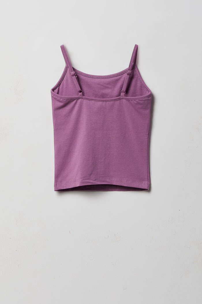 Girls Sequin Graphic Cami