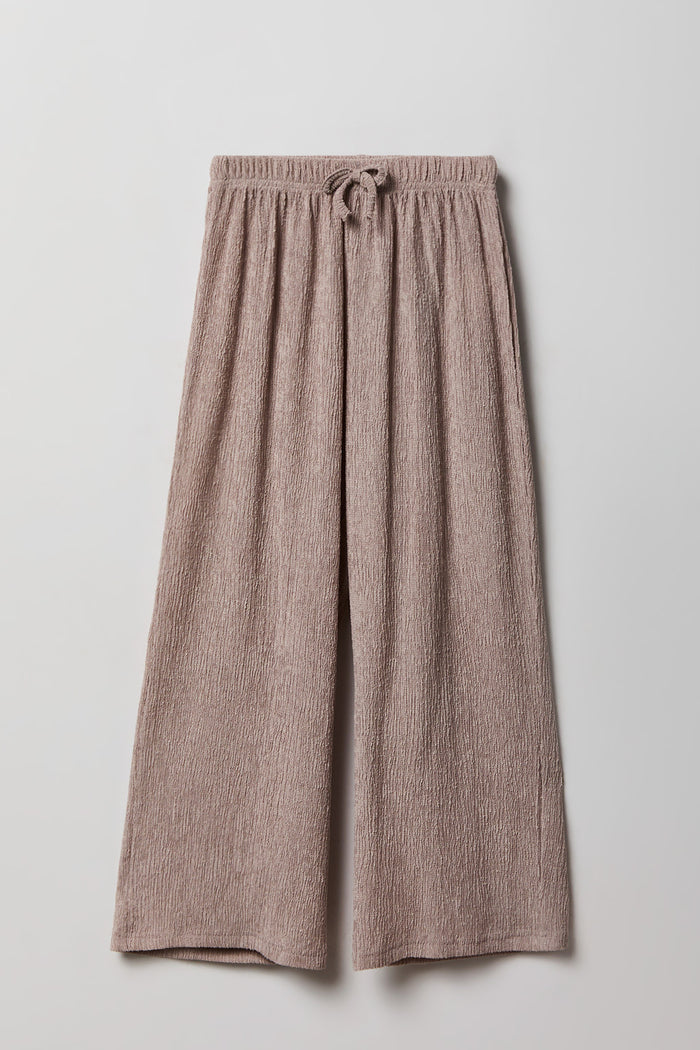 Girls Textured Tank & Pant Set