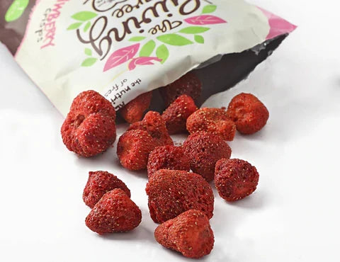 Giving Tree Freeze Dried Strawberry Crisps 38g