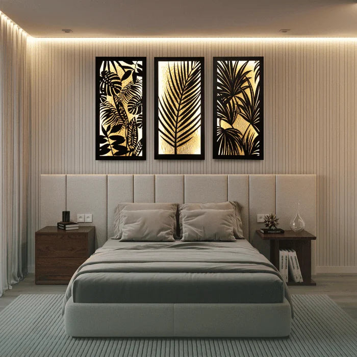 Golden Jungle (Set of 3 Frames)