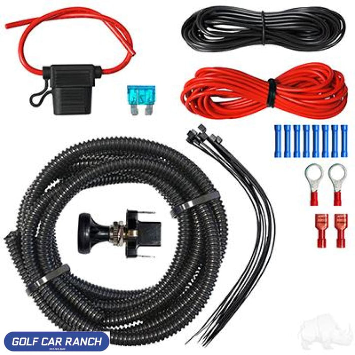LGT-792 WIRING KIT, LED UTILITY W/PUSH-PULL SWITCH   &  12' WIRE
