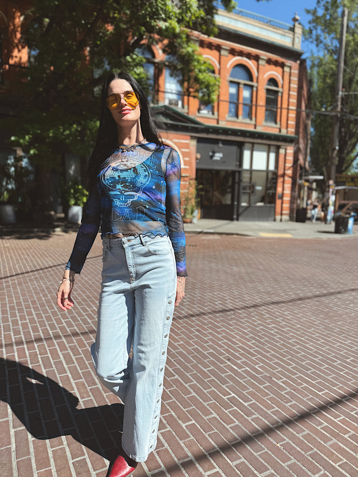 Grateful Dead Mesh Top