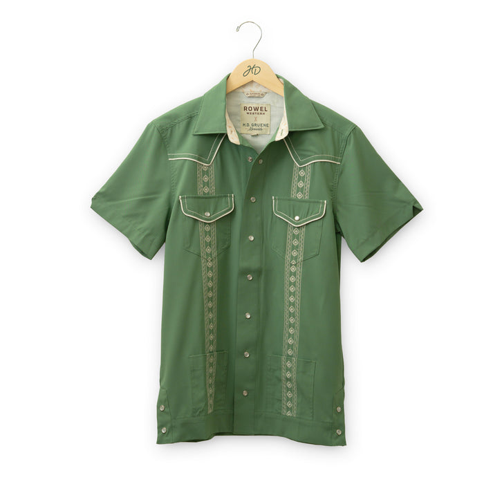 Guayabera Pearl Snap Shirt