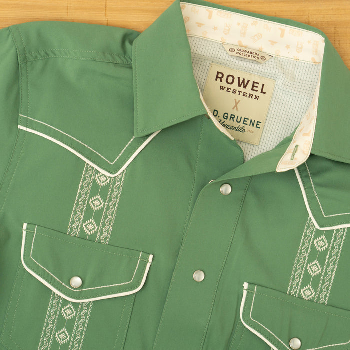 Guayabera Pearl Snap Shirt