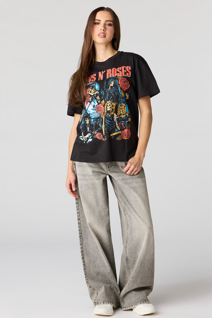 Guns N' Roses Graphic Boyfriend T-Shirt