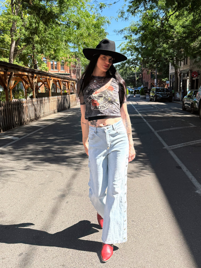 Guns N' Roses Mesh Top