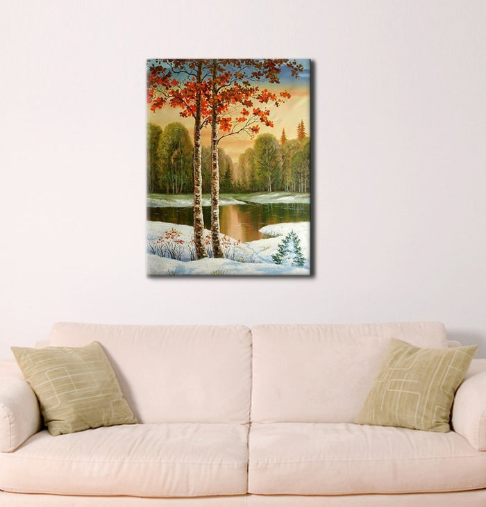 oil painting canvas