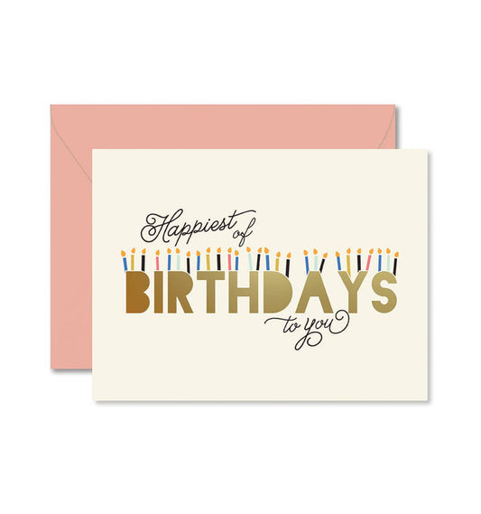 Happiest of Birthdays Coral - Olita Gifts & Goods