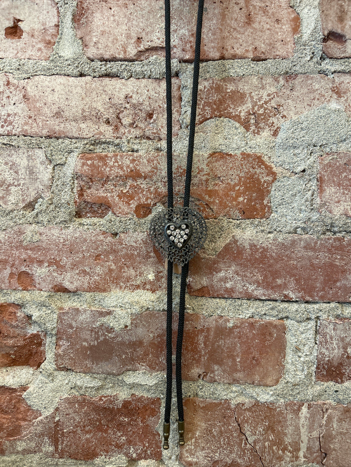 Heart Full Of Gems Bolo Tie