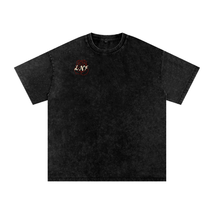 Heavy liftin’ Snow Washed Oversized Cotton T-Shirt