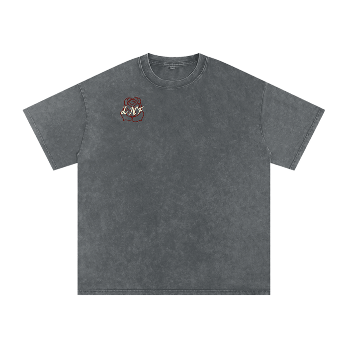 Heavy liftin’ Snow Washed Oversized Cotton T-Shirt