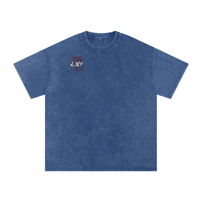 Heavy liftin’ Snow Washed Oversized Cotton T-Shirt