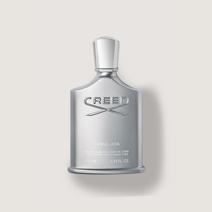 Silver Creed Himalaya 100ml Eau de Parfum Bottle - Front View | Creed Fragrances