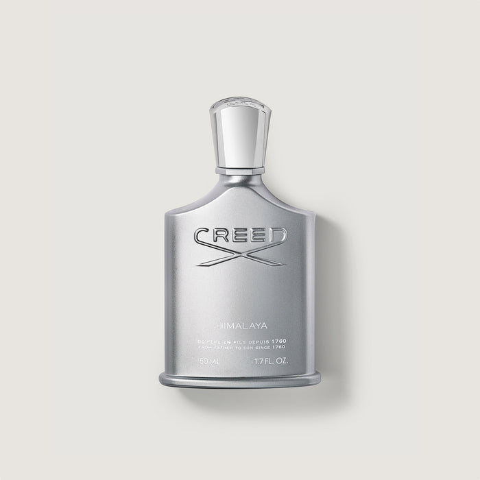 Silver Creed Himalaya 50ml Eau de Parfum Bottle - Front View | Creed Fragrances