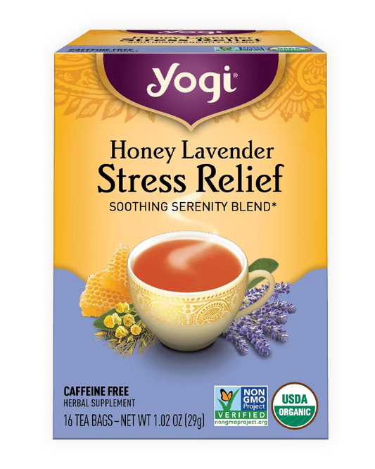 Honey Lavender Stress Relief Tea