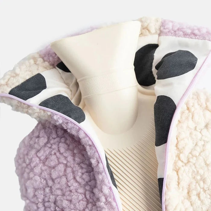 Hot Water Bottle with Borg Cover