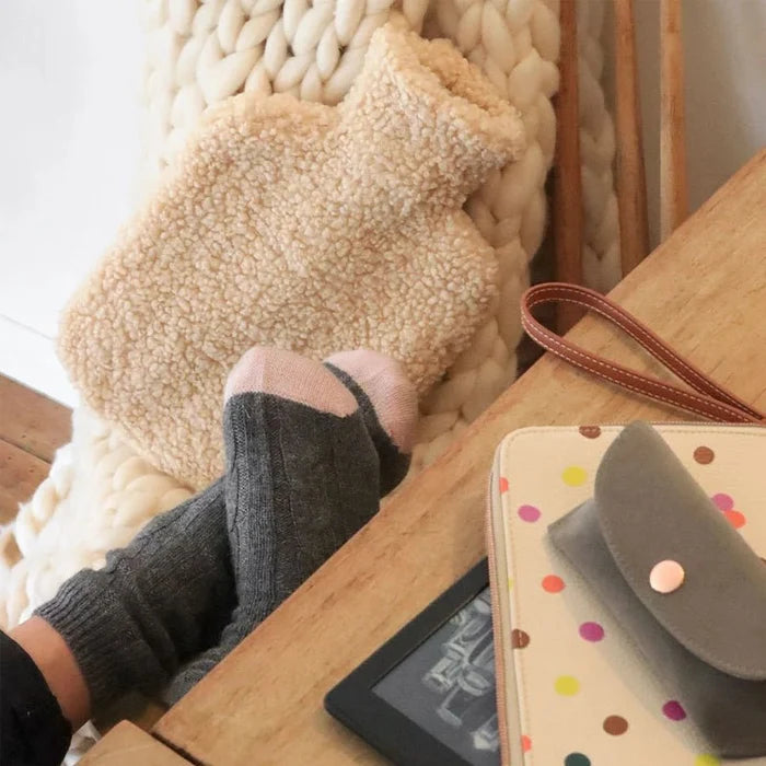 Hot Water Bottle with Borg Cover