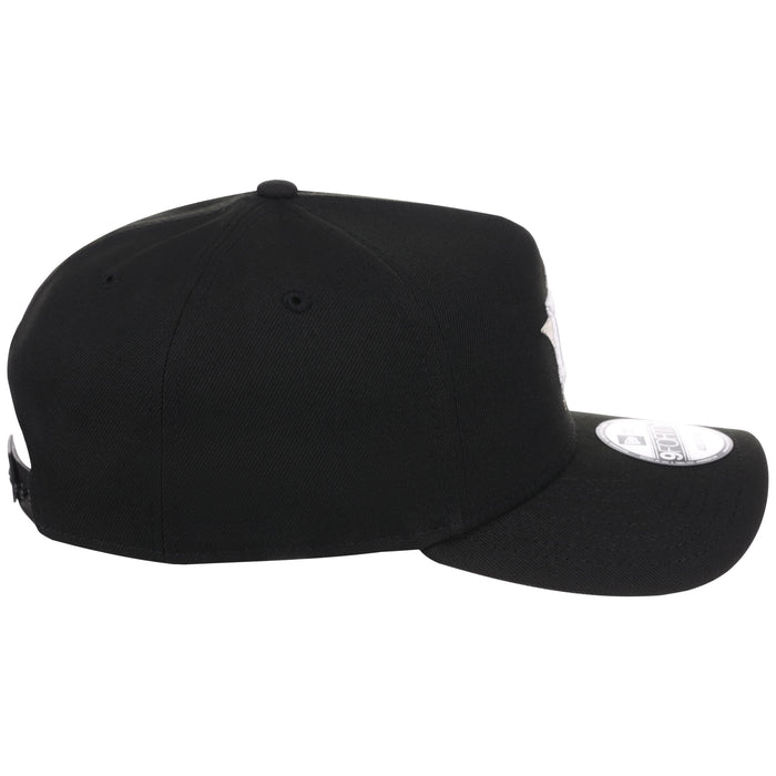 Houston Astros MLB Black x White FASHION CORE New Era 9FORTY A-Frame