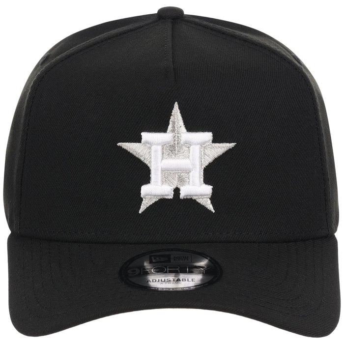 Houston Astros MLB Black x White FASHION CORE New Era 9FORTY A-Frame