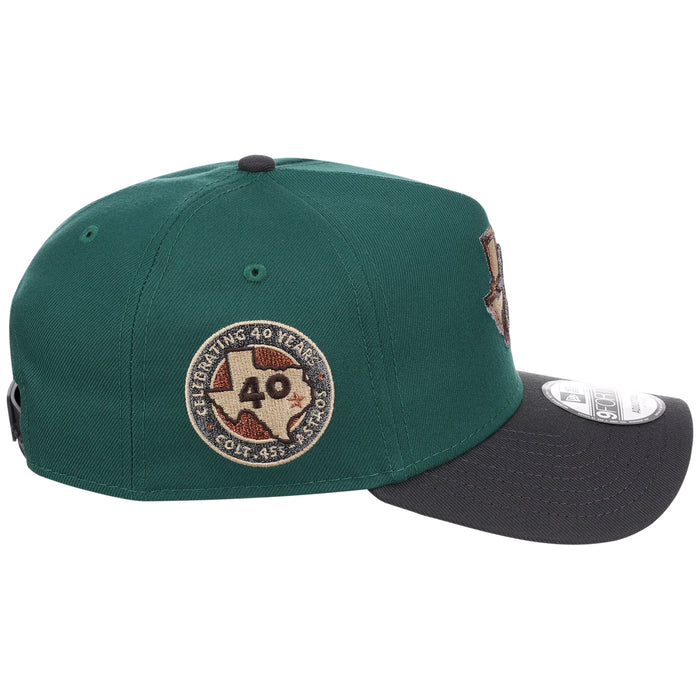 Houston Astros MLB Emerald Graphite New Era 9FORTY
