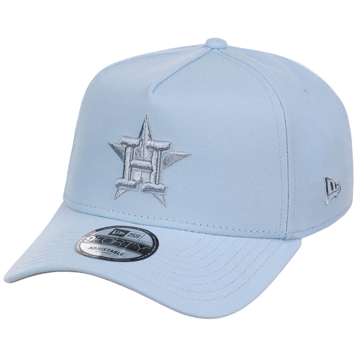 Houston Astros MLB Glacial Blue New Era 9FORTY A-Frame