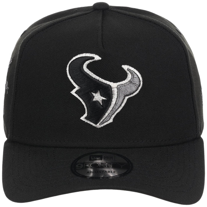 Houston Texans NFL Liquid Titanium New Era 9FORTY
