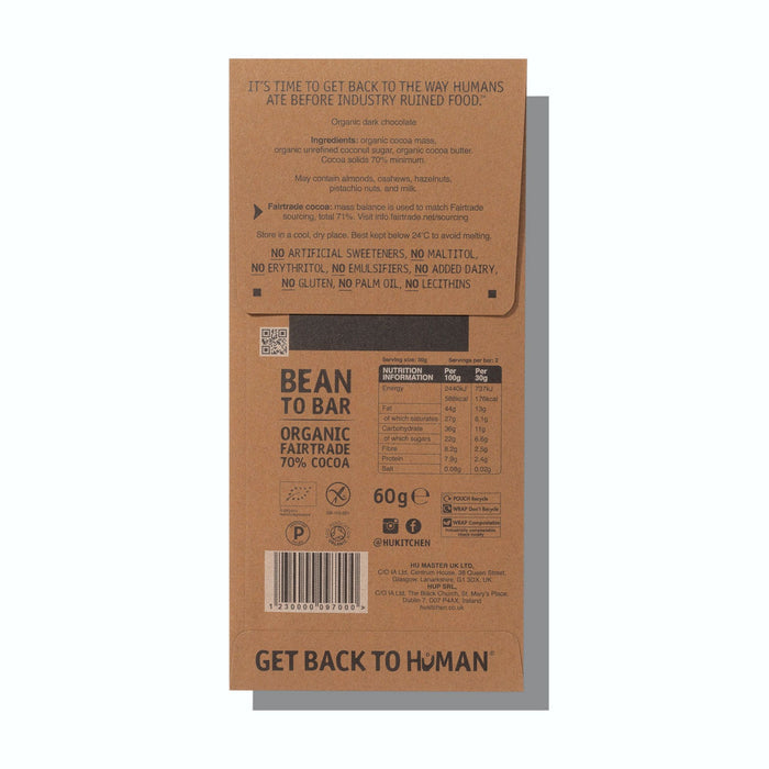 Hu Organic Simple Dark Chocolate Bar