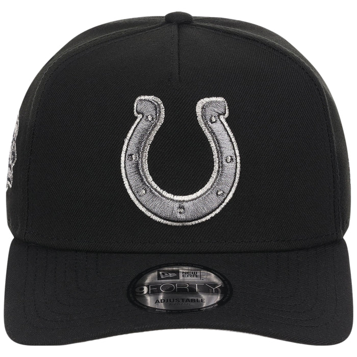 Indianapolis Colts NFL Liquid Titanium New Era 9FORTY