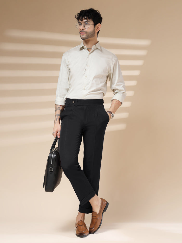 Italian Elegant Gurkha Trousers by ITALIAN VEGA®