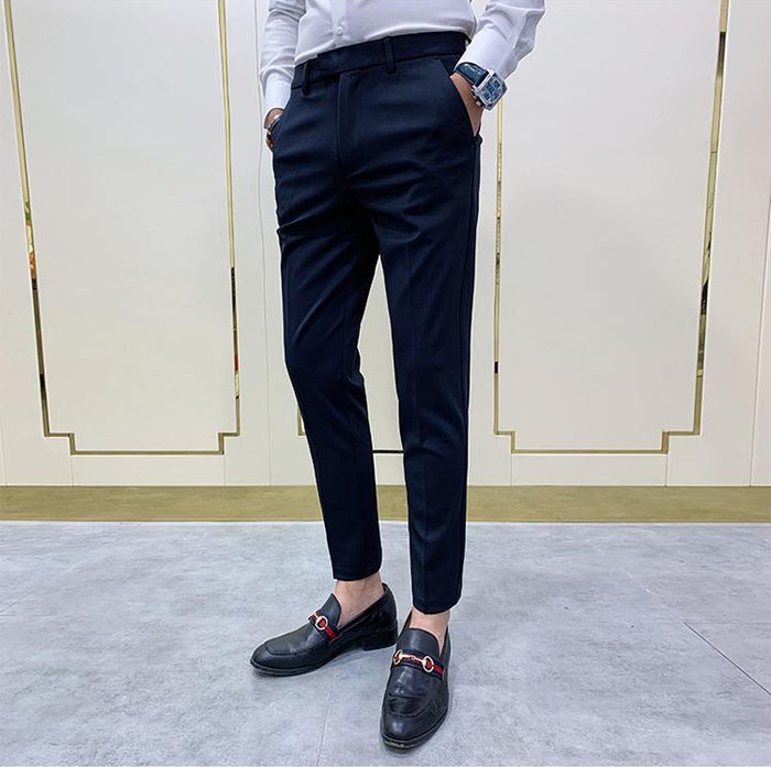 Italian Vega Royal Navy Trouser Slim Fit | ITALIAN VEGA®